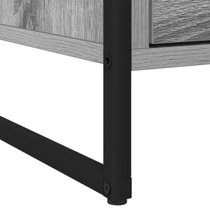 Nachttisch 2er Set Grau Sonoma 50cm