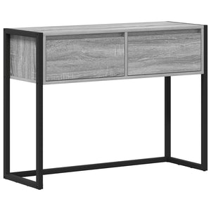 Grauer Beistelltisch Sonoma, 100 cm