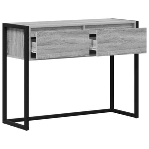 Grauer Beistelltisch Sonoma, 100 cm