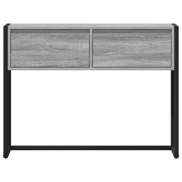Grauer Beistelltisch Sonoma, 100 cm