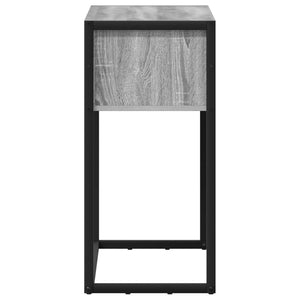 Grauer Beistelltisch Sonoma, 100 cm