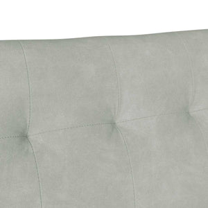 Chesterfield Bank Hellgrau Samt