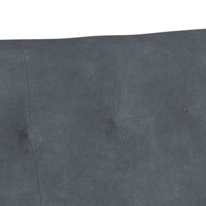 Chesterfield Bank Dunkelgrau Samt