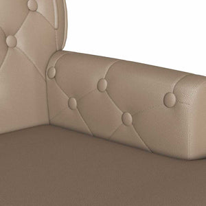 Chesterfield Bank Cappuccino Kunstleder