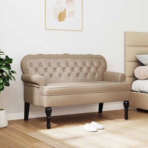 Chesterfield Bank Cappuccino Kunstleder