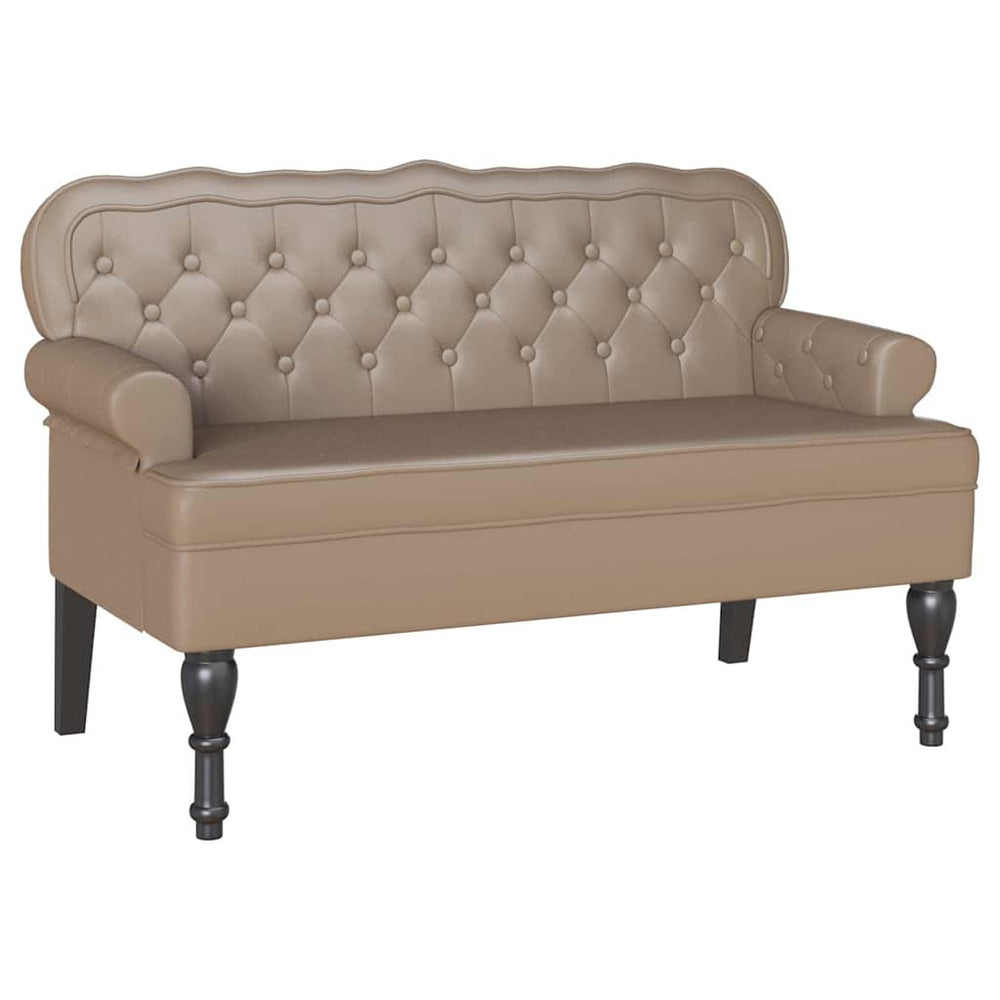 Chesterfield Bank Cappuccino Kunstleder