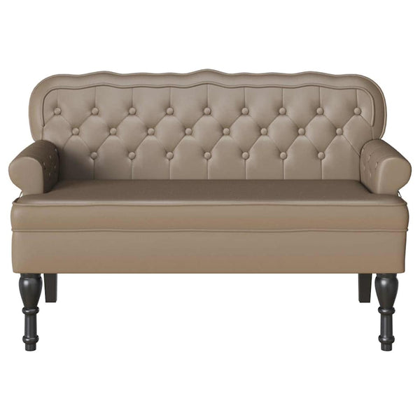 Chesterfield Bank Cappuccino Kunstleder