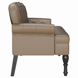 Chesterfield Bank Cappuccino Kunstleder