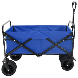 Faltbarer Handwagen Blau