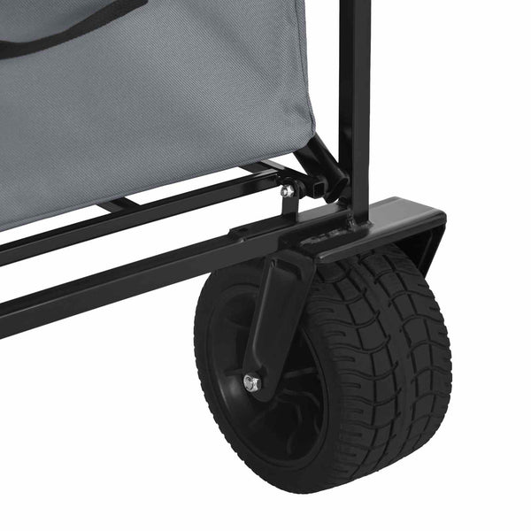 Klappbarer Handwagen Grau 89x62x96cm