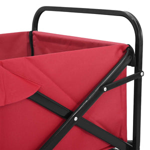 Klappbarer Handwagen Rot
