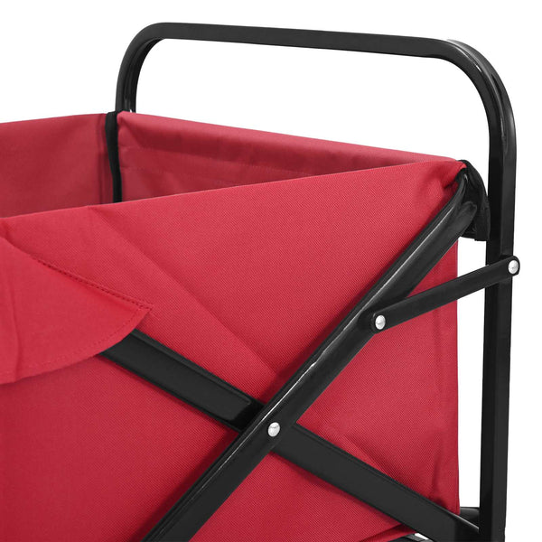 Klappbarer Handwagen Rot