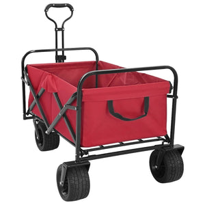 Klappbarer Handwagen Rot