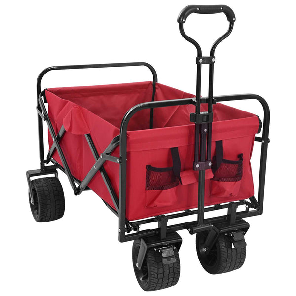 Klappbarer Handwagen Rot