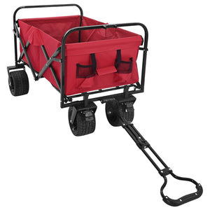 Klappbarer Handwagen Rot