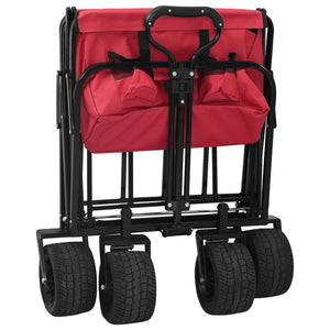 Klappbarer Handwagen Rot