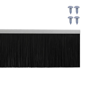 Türbürstendichtungen Silber 100 cm - 6er Set