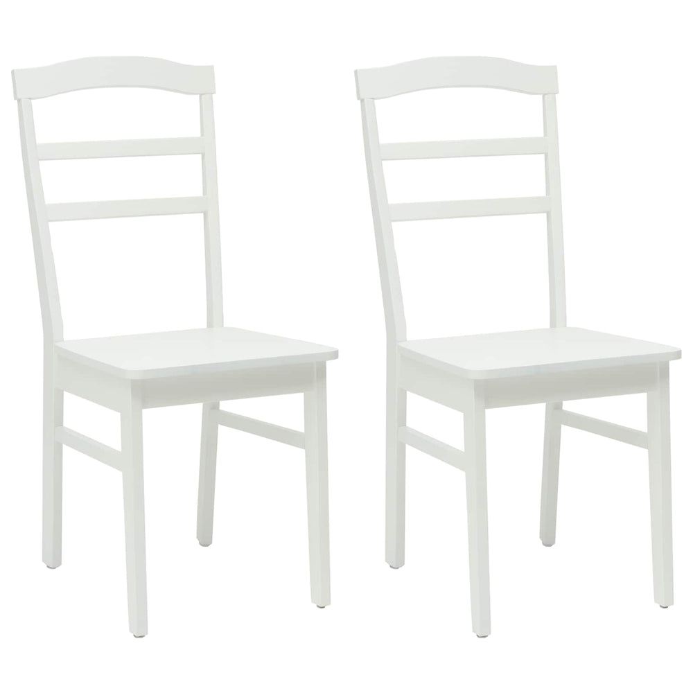 Esszimmerstühle 2er Set Weiß