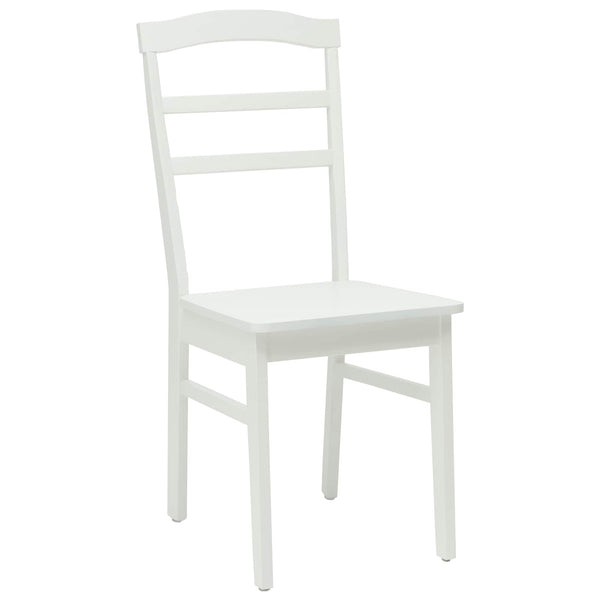 Esszimmerstühle 2er Set Weiß