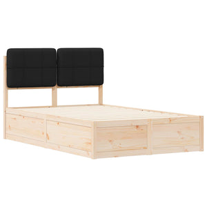 Bettgestell 120x190 cm mit gepolstertem Kopfteil