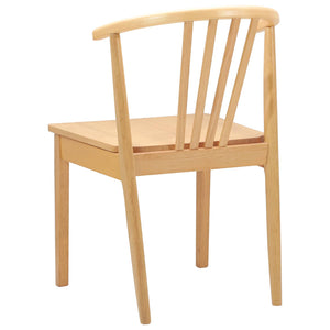 Esszimmerstühle 2er Set Naturholz
