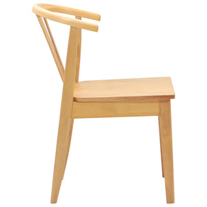 Esszimmerstühle 2er Set Naturholz