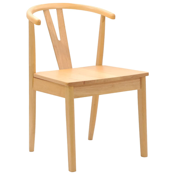 Esszimmerstühle 2er Set Naturholz