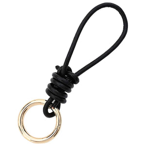 Schwarze Lederschnur Ø2,5 mm x 10 m