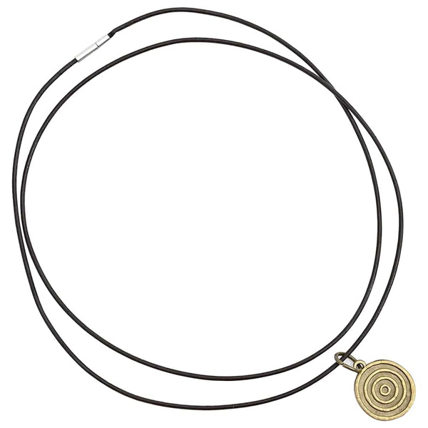 Dunkelbraune Lederschnur Ø1 mm, 10 m