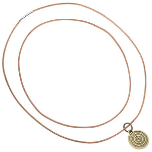 Braune Lederschnur Ø1,5 mm x 10 m