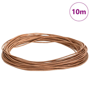 Braune Lederschnur Ø1,5 mm x 10 m