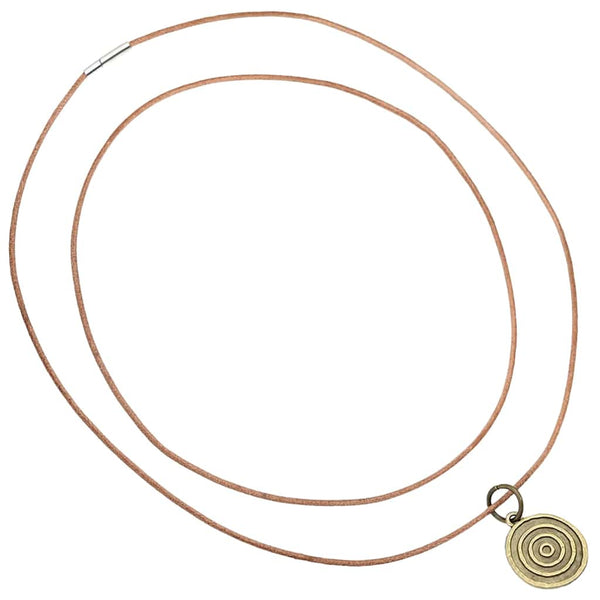 Braune Lederschnur Ø2 mm, 50 m