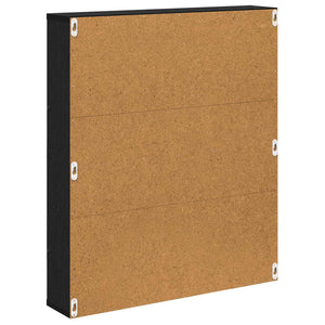 Magazinregal Schwarz Eiche 60x12x70cm