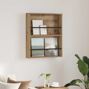 Wandregal Artisan Eiche 60x12x70 cm
