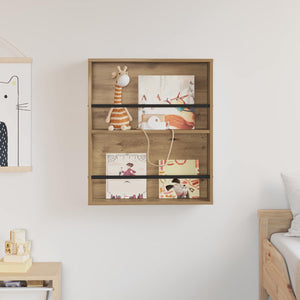 Wandregal Artisan Eiche 60x12x70 cm