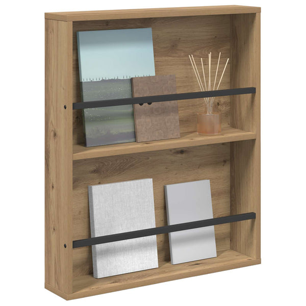 Wandregal Artisan Eiche 60x12x70 cm
