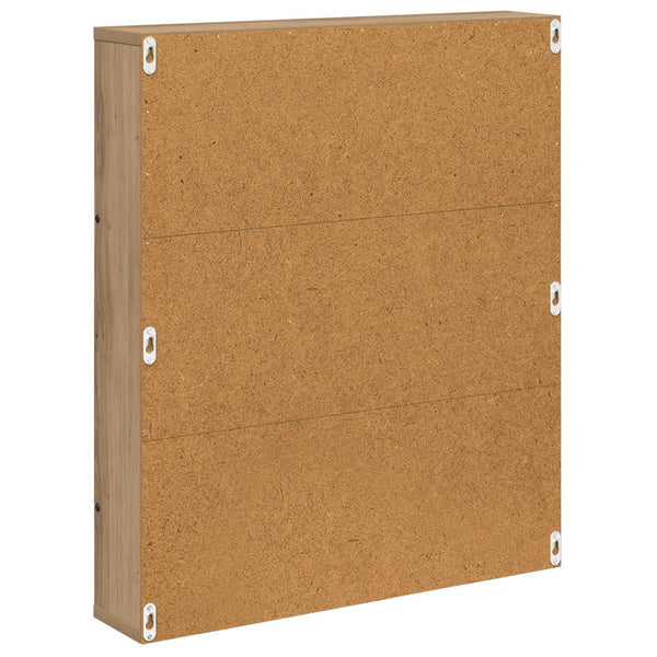 2er Set Magazinregal Artisan Eiche Wandmontage