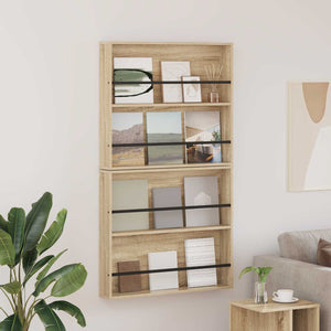 Magazinregal Sonoma-Eiche, 2er Set