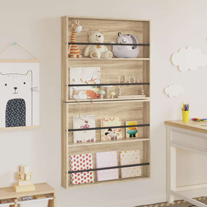 Magazinregal Sonoma-Eiche, 2er Set