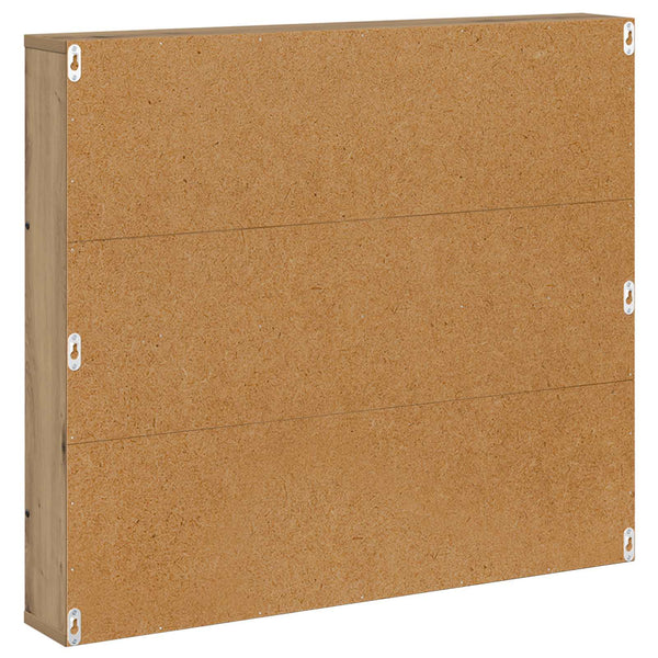 vidaXL Étagère à magazines Chêne artisanal 80 x 12 x 70 cm Bois d'ingénierie