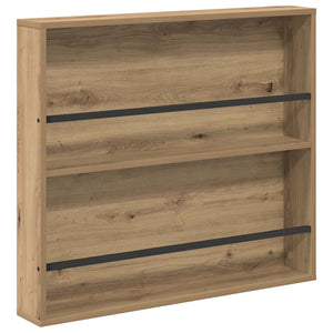 Wandregal Zeitschriftenständer Artisan Eiche 2er Set