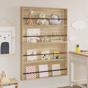 Magazinregal Sonoma-Eiche, 2er-Set