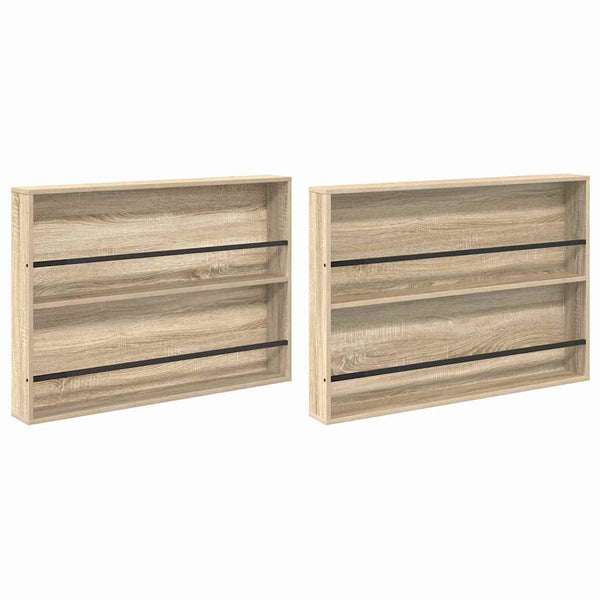 Magazinregal Sonoma-Eiche, 2er-Set