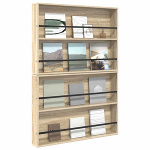 Magazinregal Sonoma-Eiche, 2er-Set