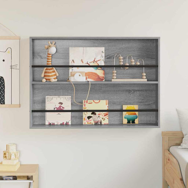 Wandregal Sonoma Grau 100x70 cm