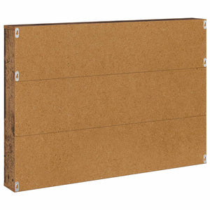 Wand-Zeitschriftenregal Altholz 100x70 cm
