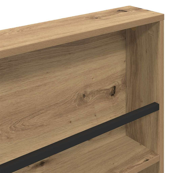 Wand-Magazinregal Artisan Eiche 100x70 cm