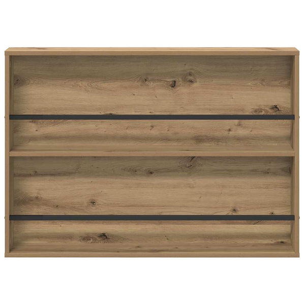 Wand-Magazinregal Artisan Eiche 100x70 cm