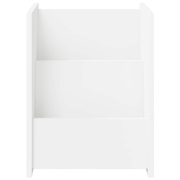 vidaXL Étagère de rangement avec étagère Blanc 35 x 35 x 45 cm Bois d'ingénierie