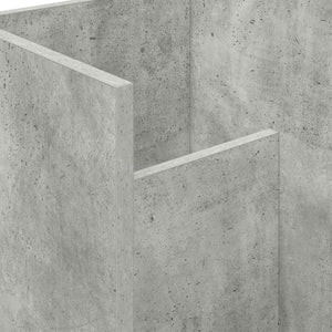 Magazinregal Beton Grau 35x35x45cm